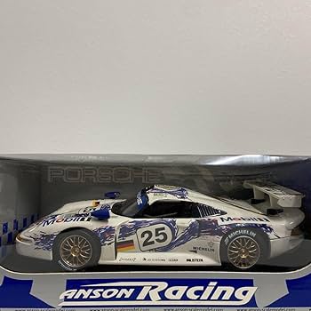 Amazon | ANSON RACING 1/18 PORSCHE 911 GT1#25 Mobil1アンソン